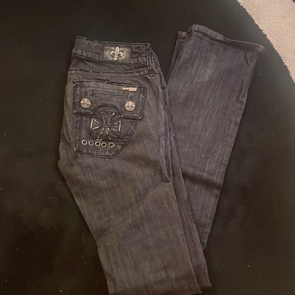 Laguna black jeans size 27 straight leg